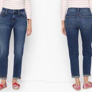 TALBOTS everyday relaxed jeans in sundown wash (sz2)